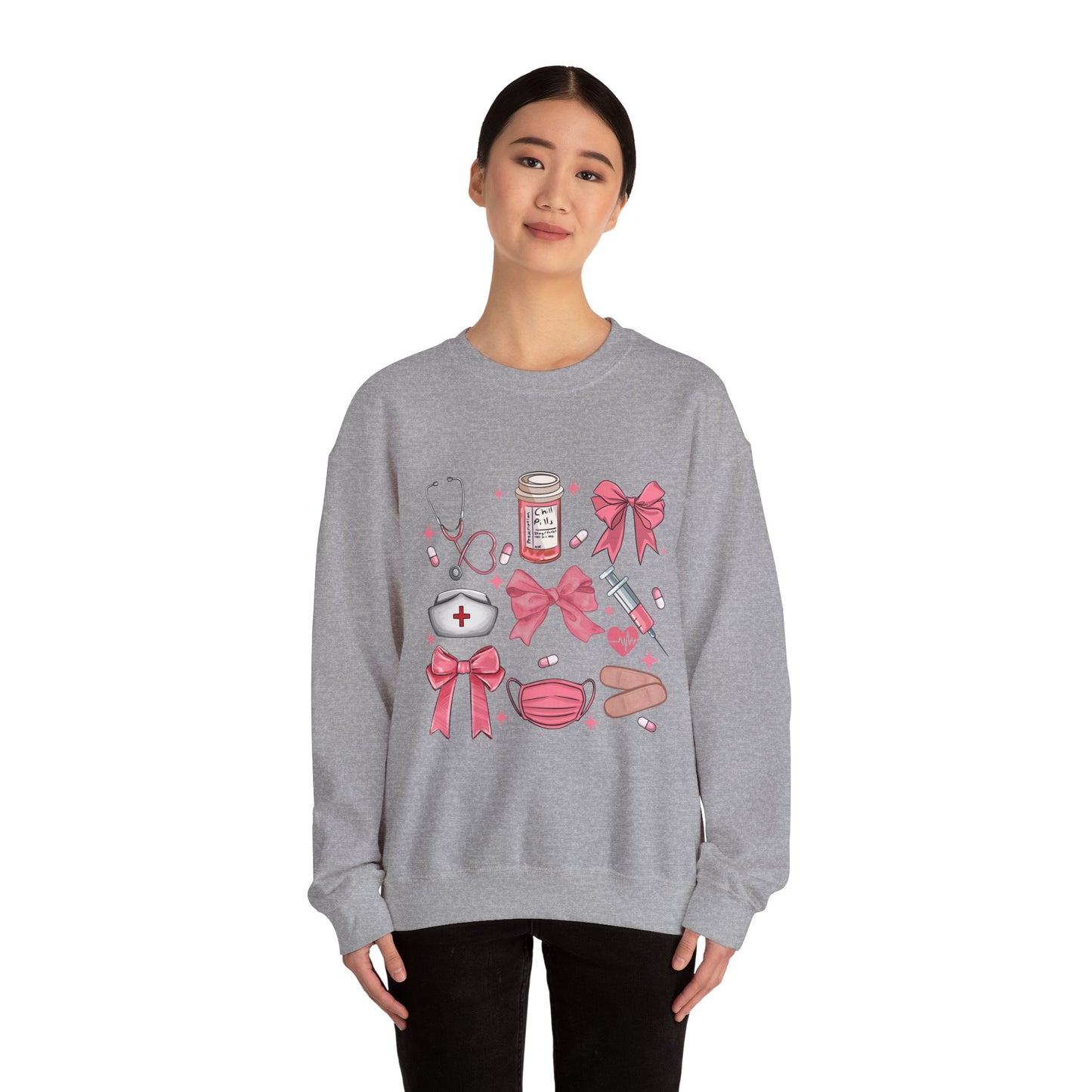 Cutsey Girly Nurse Sweatshirt